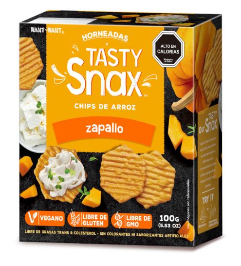 Tasty, Snack sabor zapallo