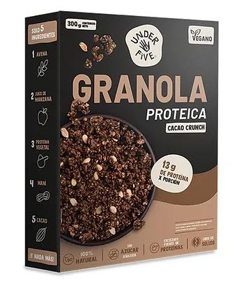 Under Five, Granola proteica cacao crunch