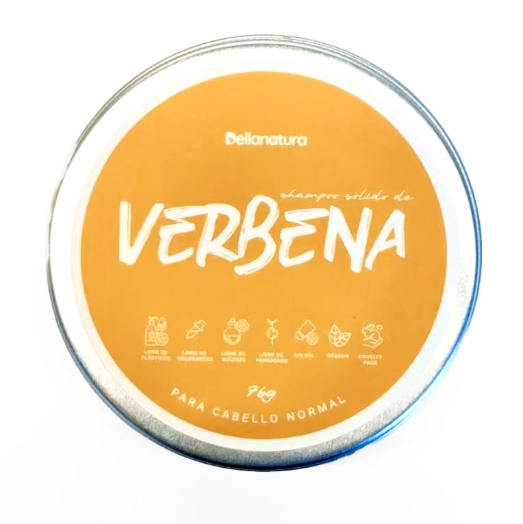 Dellanatura, Shampoo Sólido Verbena
