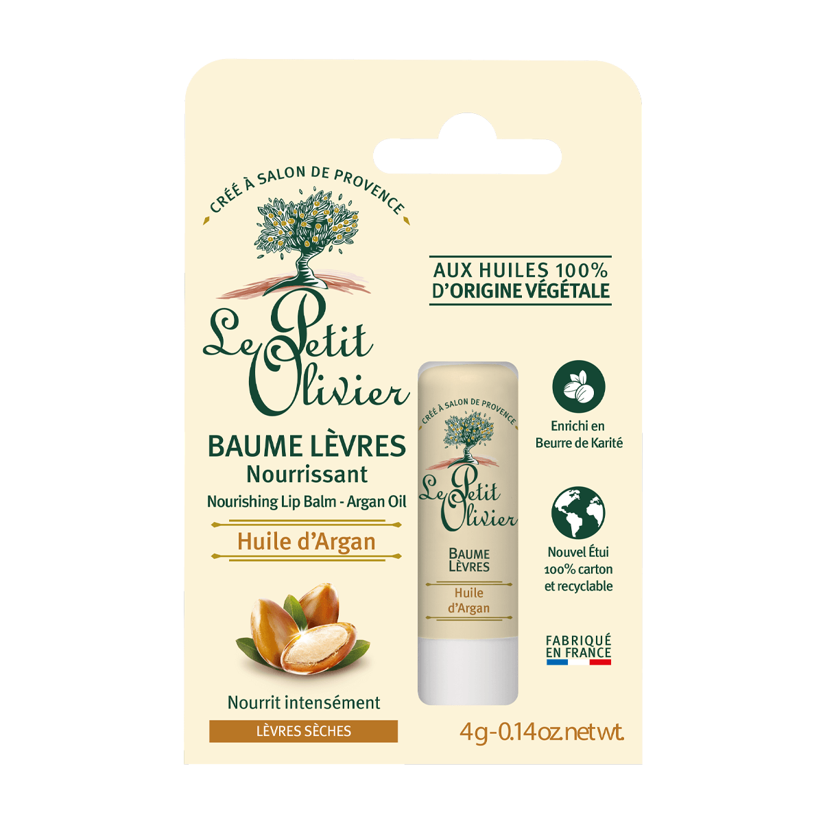 Le Petit Olivier, Bálsamo labial aceite argán