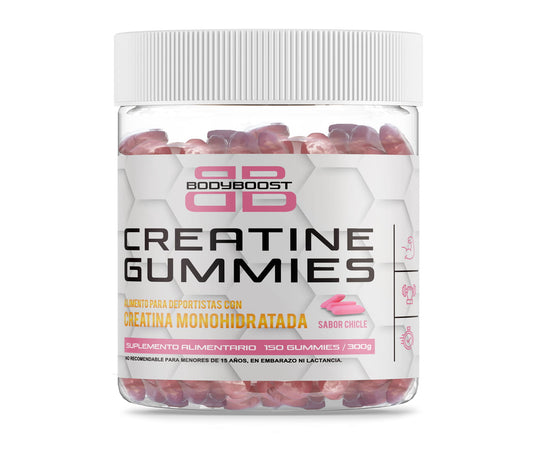 Creatina Gummies Sabor Chicle 150u 330g — BodyBoost