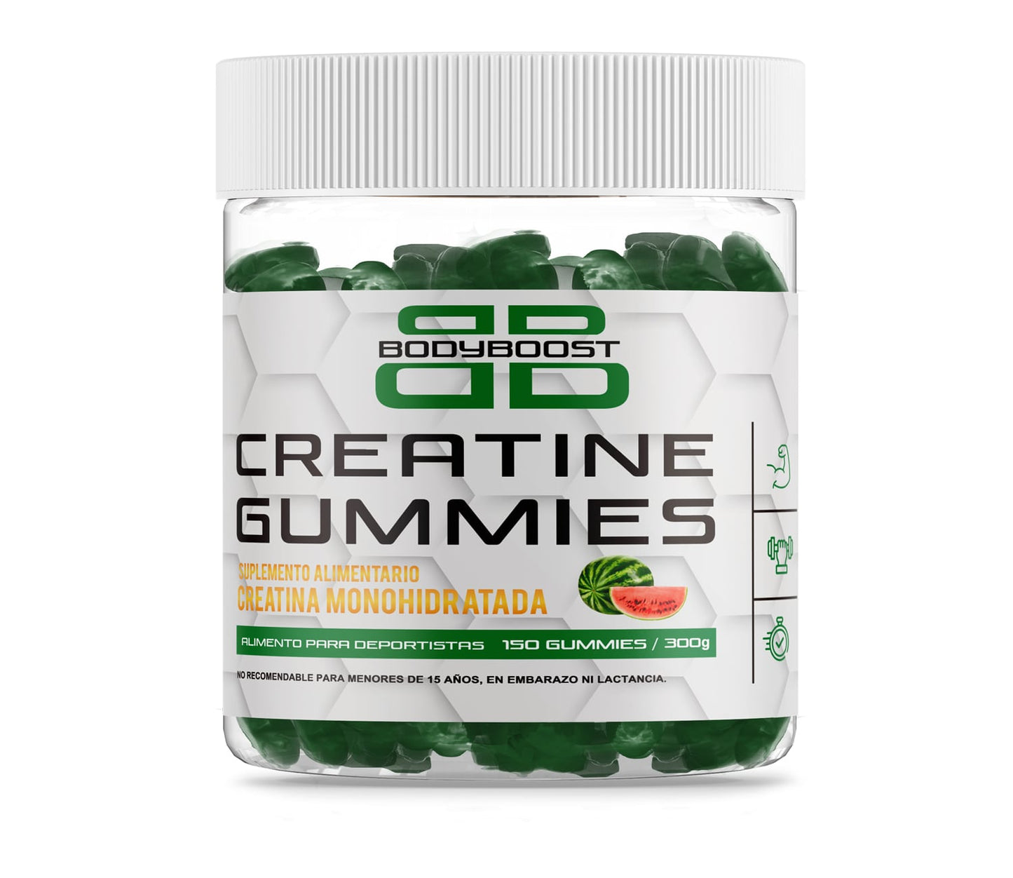 Creatina Gummies Sabor Sandía 150u 330g — BodyBoost