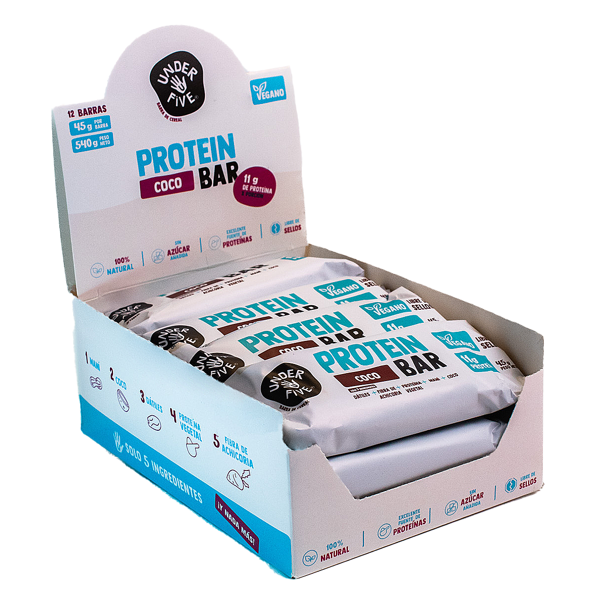 Under Five, Barra Proteina Coco 45g