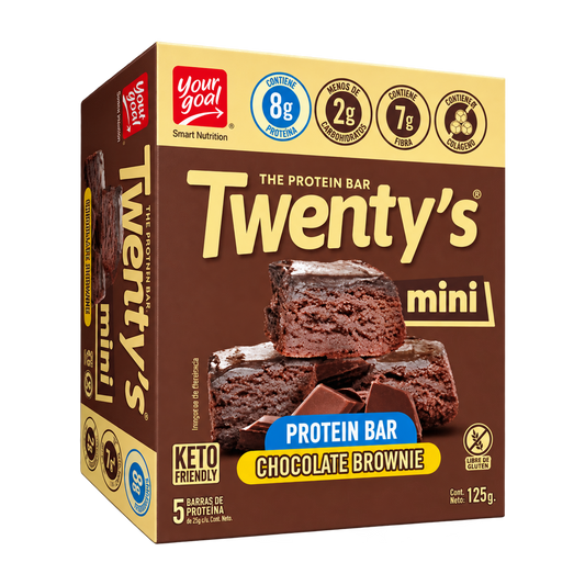 Twenty´s Mini Chocolate Browniebarras — Your goal (x5)