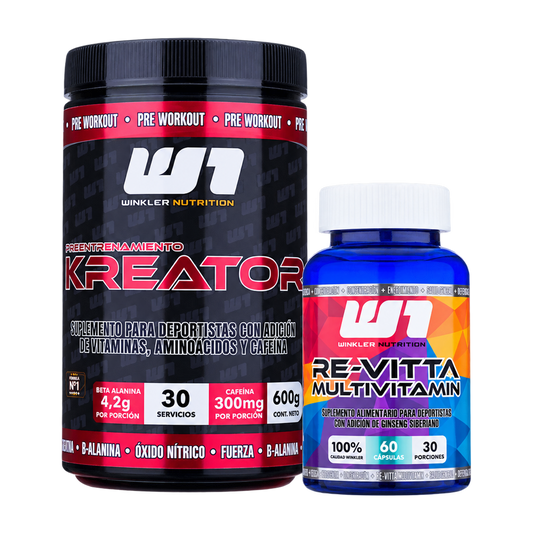 Multivitamínico + Kreator Blue Agression