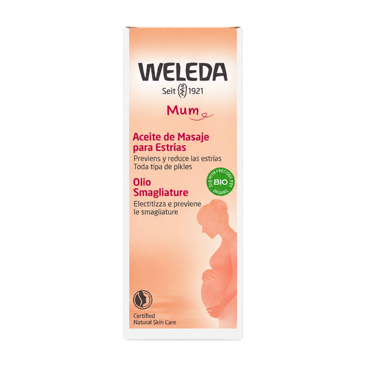 Aceite Corporal Masajes Estrías — Weleda