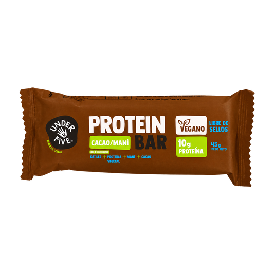 Barra Proteína Cacao Maní — Under Five