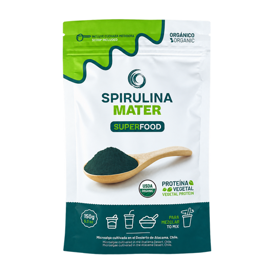 Espirulina en Polvo en Sobres
