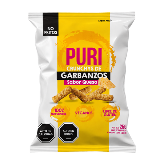 Crunchys de Garbanzos Sabor Queso — Puri