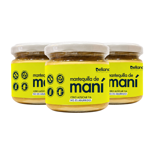 Mantequilla de Maní 200g Pack X3 — Dellanatura