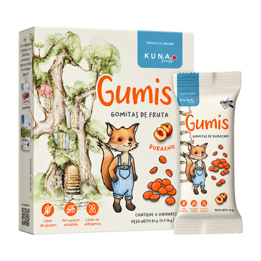 Gummis Pack Sabor Durazno — Kuna
