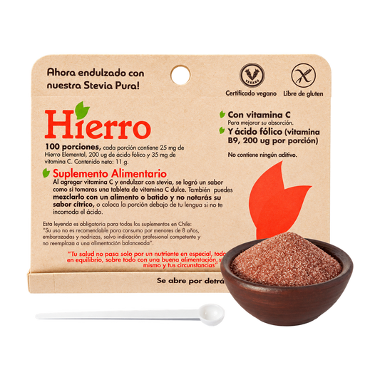 Hierro con Stevia — Dulzura Natural