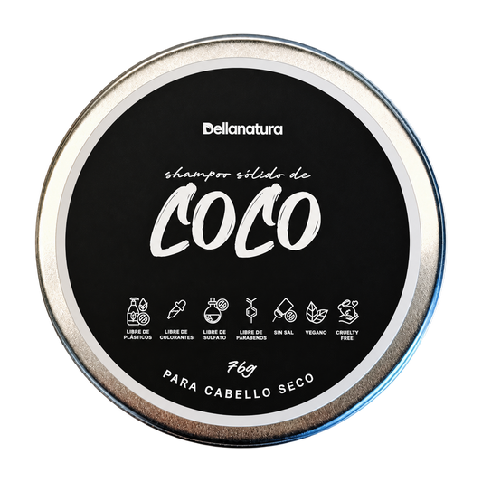Shampoo Sólido Coco — Dellanatura