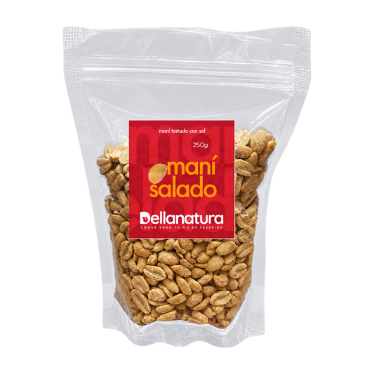Maní Tostado con Sal — Dellanatura