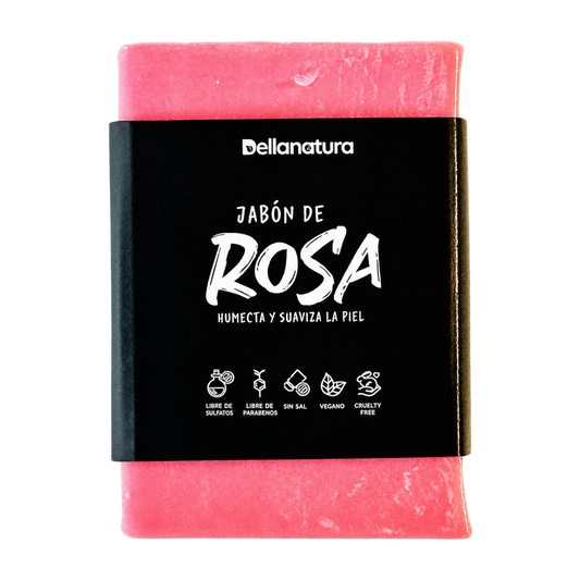 Jabón Rosa Mant. Cacao — Dellanatura