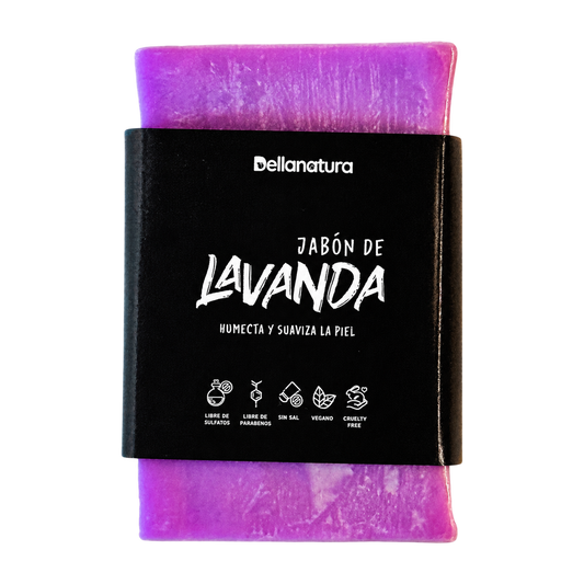 Jabón Lavanda Mant. Cacao — Dellanatura