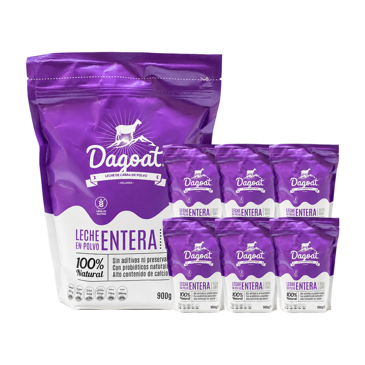 Leche Entera de Cabra — Dagoat (x6)