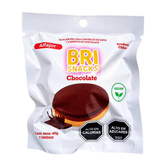 Alfajor Vegano Chocolate — Brisnack