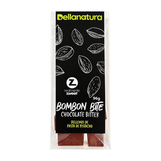 Bombon Choc. Bitter Relleno de Pasta Pistacho — Breik