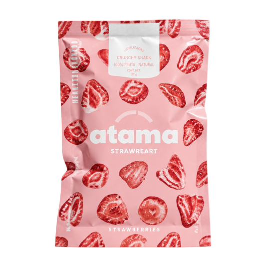 Strawberry Rebanadas Liofilizadas — Atama