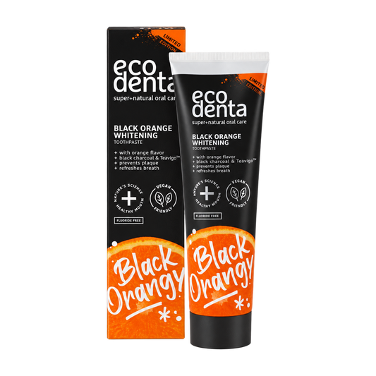 Pasta Dental Black Orange Whitening — Ecodenta