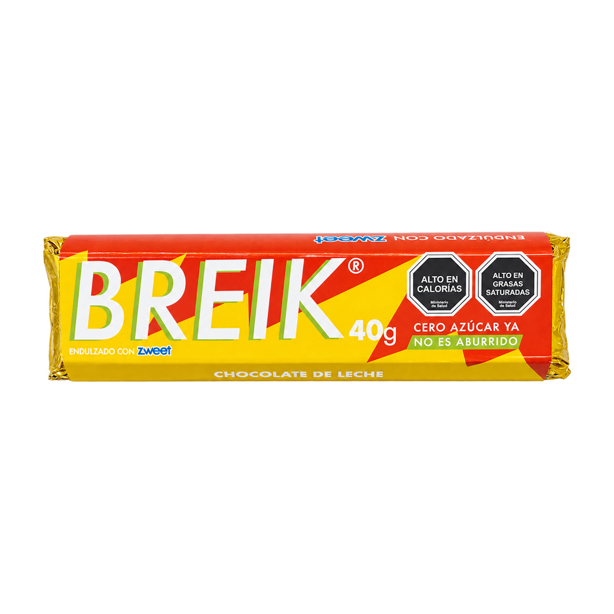 Barra Chocolate Leche sin Azúcar — Breik