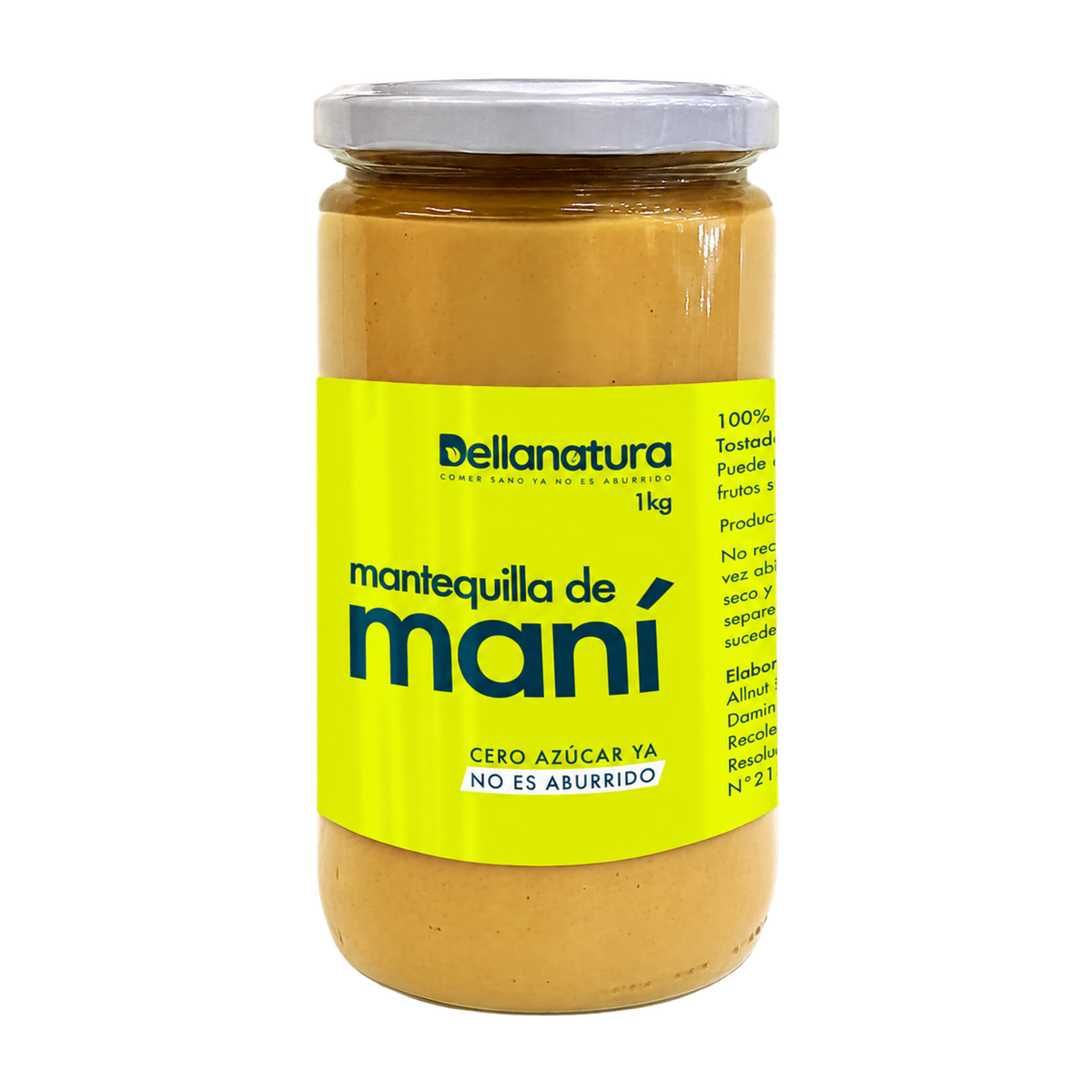 Mantequilla de Maní sin Azucar 100% Natural — Dellanatura