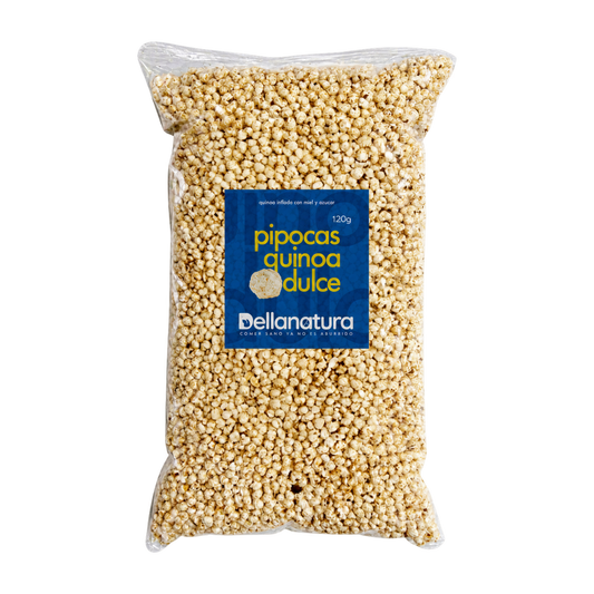 Pipocas Quinoa Dulce — Dellanatura