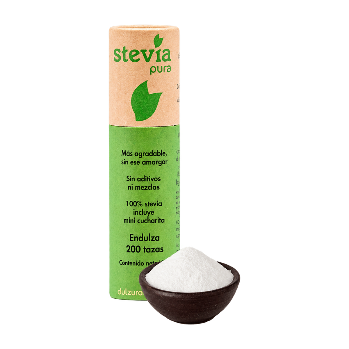 Stevia Pura Tubo — Dulzura Natural
