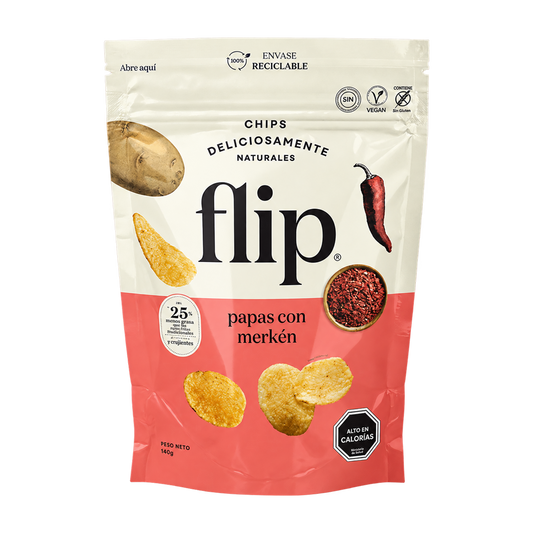Chips Papas con Merken — Flip