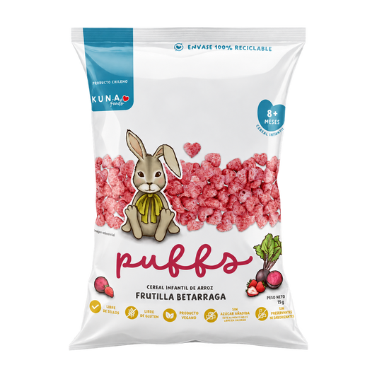 Puff Sabor Frutilla Betarraga — Kuna