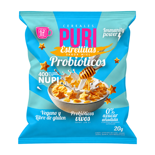 Cereales Estrellitas Miel — Puri