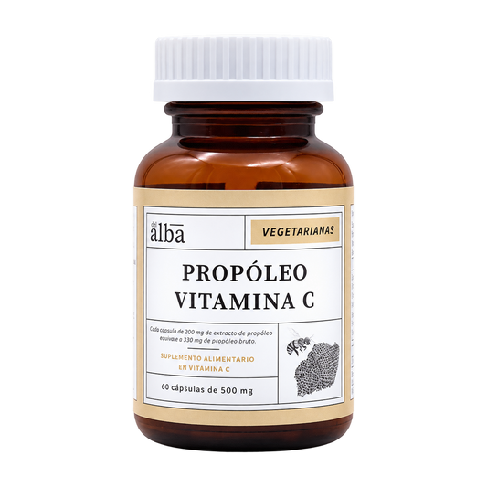 Cápsulas Própoleo+Vitamina C