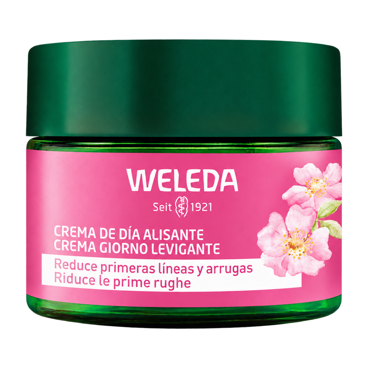 Crema Facial Dia Alisante Rosa Mosqueta y Té Blanco 40ml