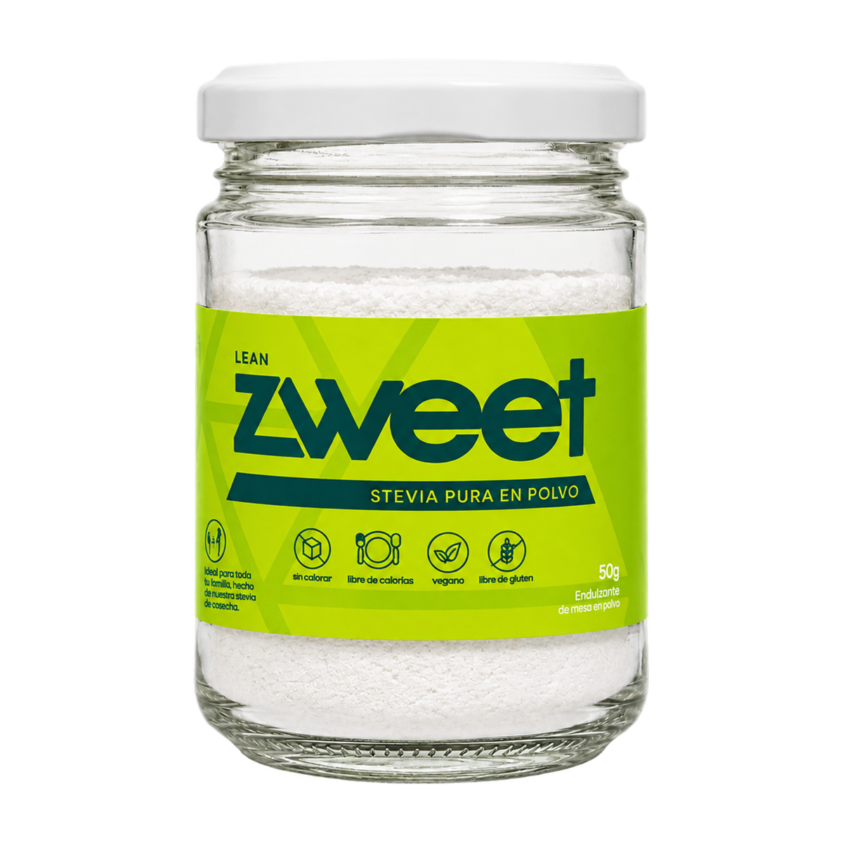 Lean Stevia en Polvo 50g — Zweet