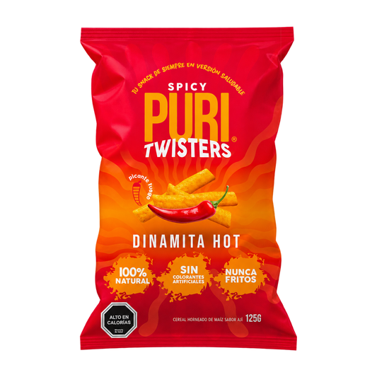 Puri, Twisters Dinamita Hot 125gr