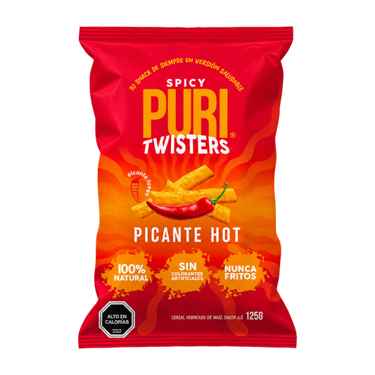Puri, Twisters Lemon Hot Chili 125gr