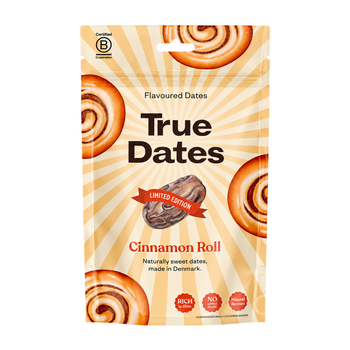 True Dates, Cinnamon roll 100g