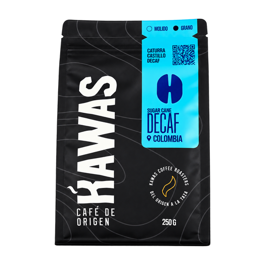 Kawas, Café Colombia descafainado molido 250g