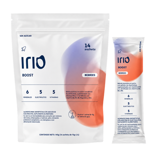 Irio, Doypack Boost berries 140 g