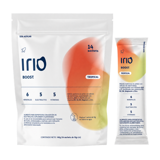 Irio, Doypack Boost tropical 140 g