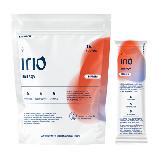 Irio, Doypack Energy Berries 140 g