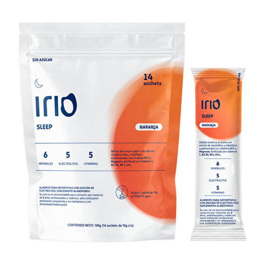 Irio, Doypack Sleep Naranja 140 g