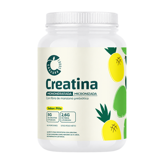 Creatina, Sabor Piña 570gr - Cascara foods