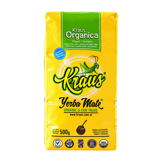 Hierba mate con palitos 500g — Kraus