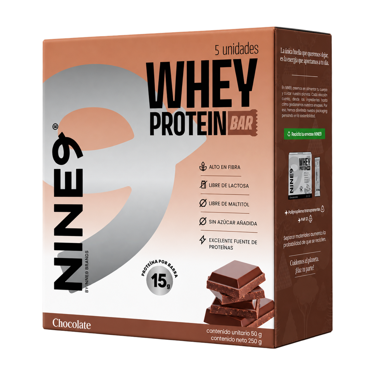 Barra Whey Chocolate 50gr — Nine9