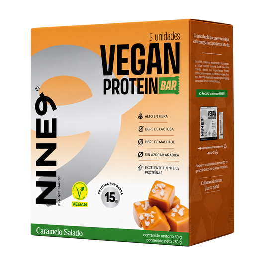 Barra Vegan Caramelo Salado 50gr — Nine9