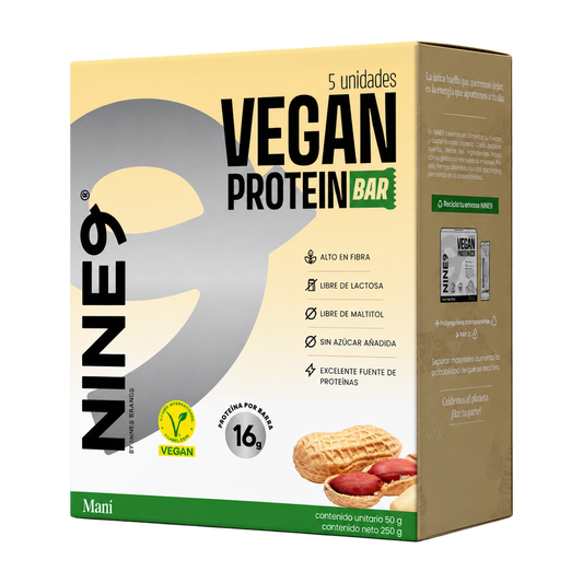 Barra Vegan Mani 50gr — Nine9