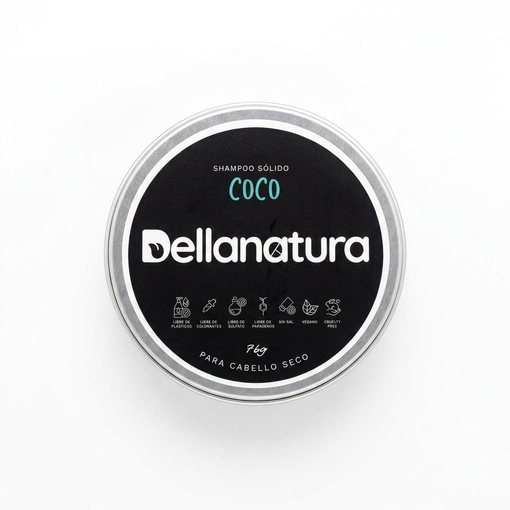 Shampoo Sólido Coco — Dellanatura
