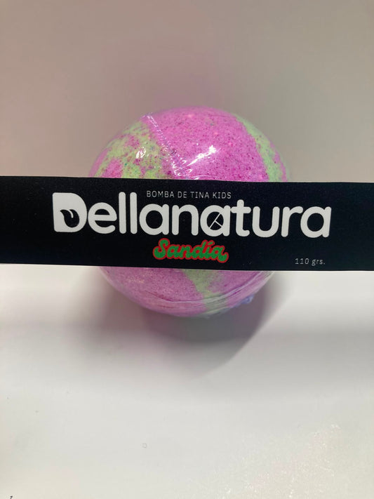 Dellanatura, Bomba tina Kids sandia 110g